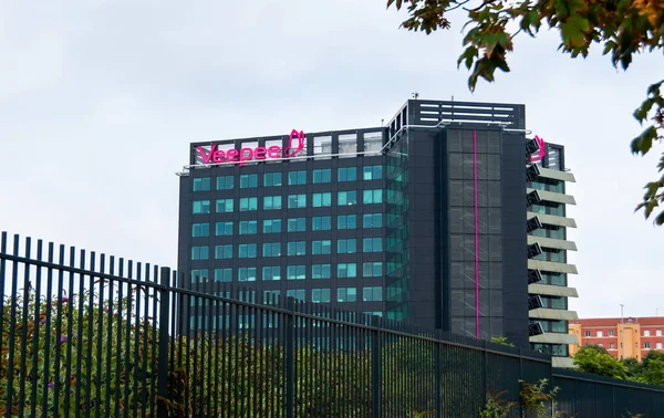 Plaine Saint Denis Francia Septiembre 2021 Vista Exterior Del Edificio — Foto de Stock