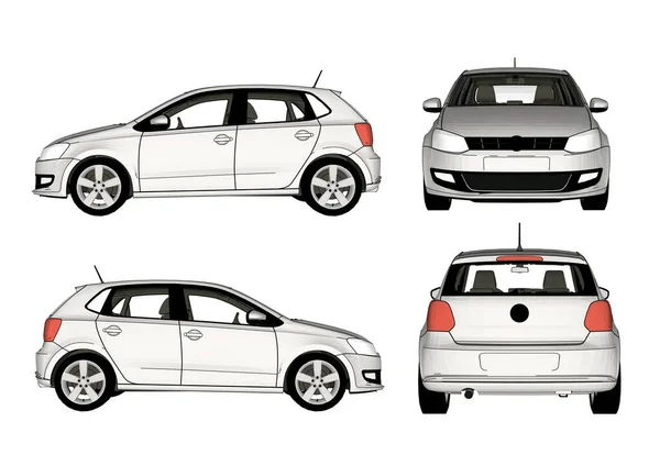 Düz izometrik yüksek kalite vektör modern tasarım arabalar. Sedan, minibüs, elektrikli araba ve scooter. Bilgi grafikleri, ticari, web ve oyun tasarımı için
