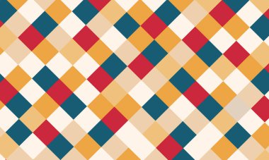 Soyut yeşil, sarı ve kırmızı dikdörtgen. Moda kıyafetleri için tasarım.