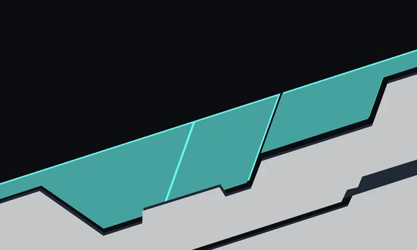 Astratto Blu Grigio Futuristico Sfondo Scuro Design Moderno Voi Banner — Vettoriale Stock