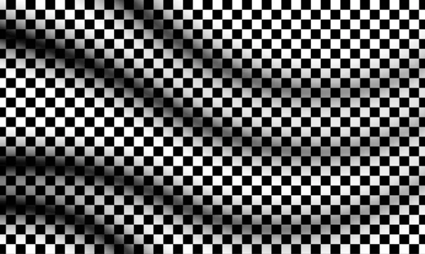 黒と白のチェックされたフラグの背景 壁紙のデザイン — ストックベクタ