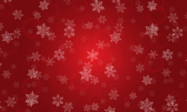 Анотація Різдвяних Снігових Пластівців Червоному Тлі Фон Мобільного Телефону — стоковий вектор