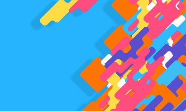 Geometrik elementler ve gölge arkaplan ile renkli köşegen. Tasarımlar için arka plan.