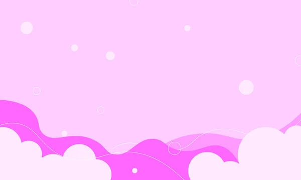 Абстрактна Рожева Хвиля Хмара Коло Фону Найкращий Розумний Дизайн Вашого — стоковий вектор