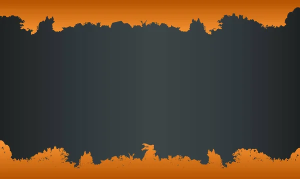Grunge Orange Abstrait Sur Fond Sombre Conception Entreprise Pour Affiches — Image vectorielle