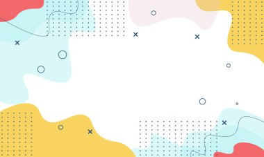 Soyut şablon sıvı arka planı. Pankart için desen.