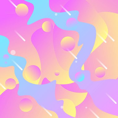 Soyut gradyan sıvı arkaplanı.