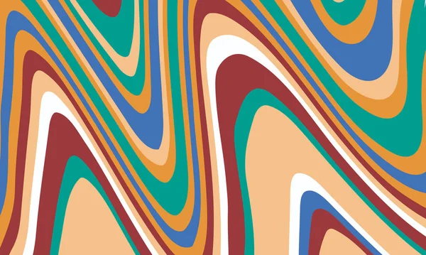 Soyut düz psikedelik moda arka plan. Vektör illüstrasyonu.