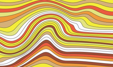 Psikedelik arka plan. Renkli soyut arka plan. Vektör illüstrasyonu