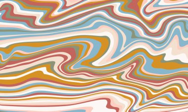 Psikedelik arka plan. Renkli soyut arka plan. Vektör illüstrasyonu.