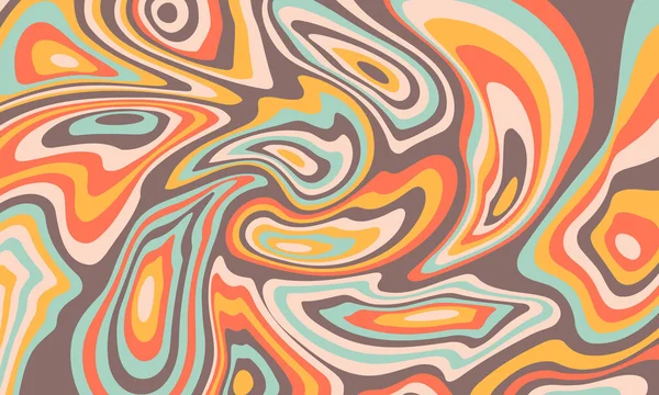 Psikedelik arka plan. Renkli soyut arka plan. Vektör illüstrasyonu.