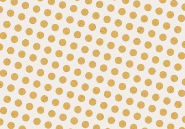 Soyut altın parıltılı puantiyeli arka plan. Vektör çizimi. Soyut arkaplan.