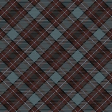 Kusursuz ekose desenli arka plan. Kumaş dokusu. Vektör illüstrasyonu.