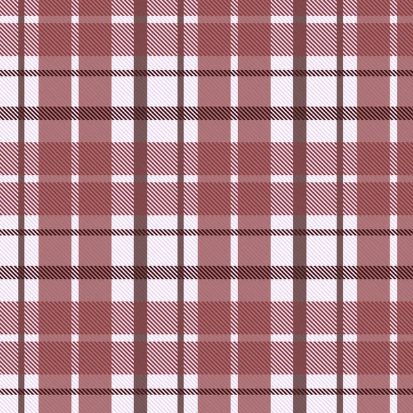 Seamless Tartan Plaid Pattern Background Fabric Texture Vector Illustration — Stock Vector