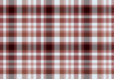 Kusursuz ekose desenli arka plan. Kumaş dokusu. Vektör illüstrasyonu.