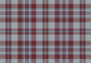 Kusursuz ekose desenli arka plan. Kumaş dokusu. Vektör illüstrasyonu.