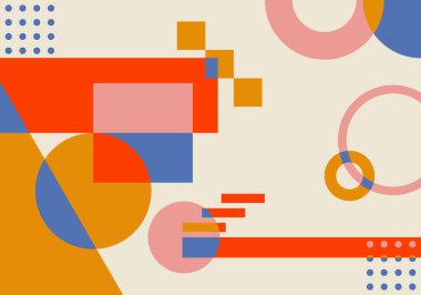 Soyut geometrik arkaplan. vektör illüstrasyonu.