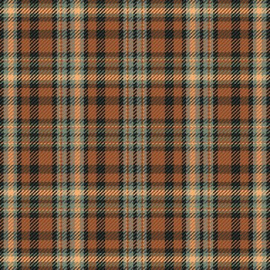 Kusursuz ekose desenli arka plan. Kumaş dokusu. Vektör illüstrasyonu.
