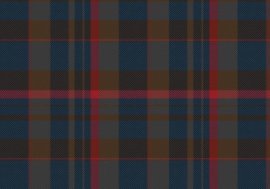 Kusursuz ekose desenli arka plan. Kumaş dokusu. Vektör illüstrasyonu.