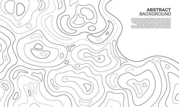 Abstrait Noir Lignes Bannière Arrière Plan Illustration Vectorielle — Image vectorielle