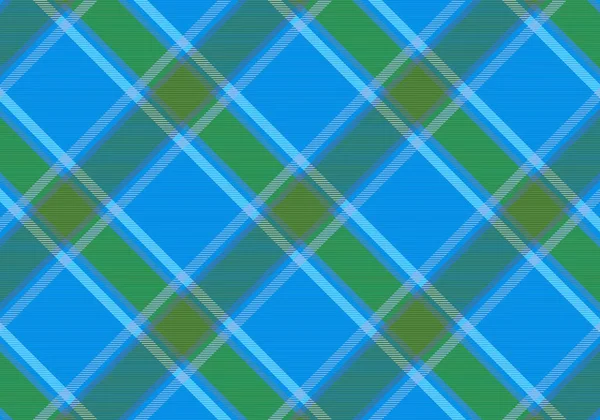 Seamless Tartan Plaid Pattern Background Fabric Texture Vector Illustration — Stock Vector