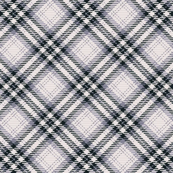 Seamless Tartan Plaid Pattern Background Fabric Texture Vector Illustration — Stock Vector