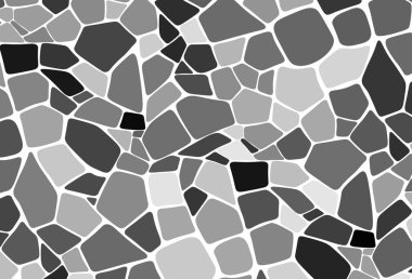 Soyut minimal voronoi arkaplanı. Vektör illüstrasyonu.