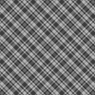 Kusursuz ekose desenli arka plan. Kumaş dokusu. Vektör illüstrasyonu.