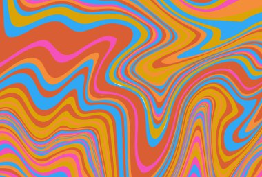 Soyut psikedelik moda arka plan. Vektör illüstrasyonu.