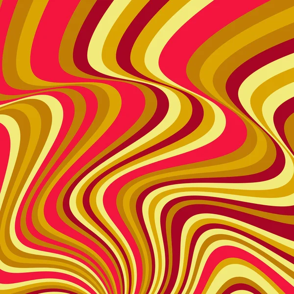 Abstrato Fundo Psicodélico Groovy Ilustração Vetorial — Vetor de Stock