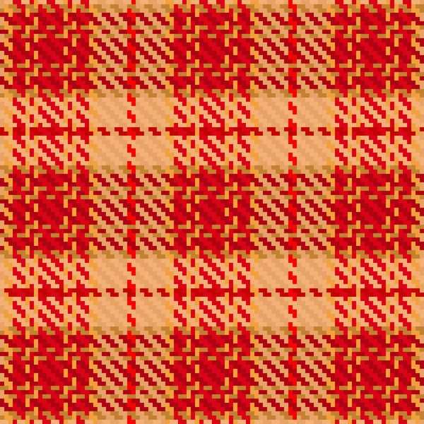 Padrão Xadrez Tartan Sem Costura Fundo Textura Têxtil Ilustração Vetorial —  Vetores de Stock