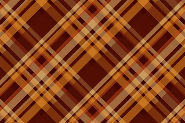 Tartan Sans Couture Motif Carreaux Fond Textile Illustration Vectorielle — Image vectorielle