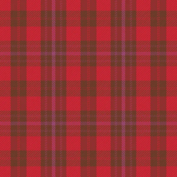 Naadloze Tartan Ruitpatroon Achtergrond Textieltextuur Vectorillustratie — Stockvector