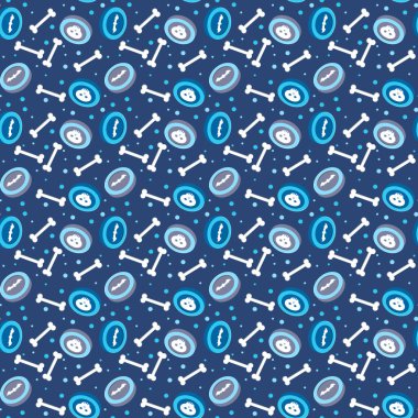 Soyut cadılar bayramı desen tasarımı arkaplanı. Vektör illüstrasyonu.