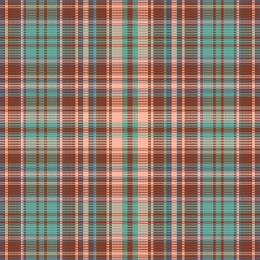 Tartan desenli ve desenli. Vektör illüstrasyonu.