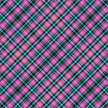 Tartan desenli ve desenli. Vektör illüstrasyonu.