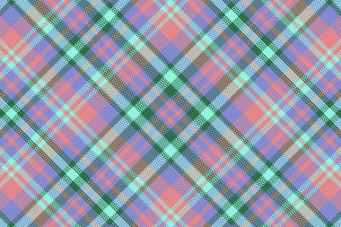 Tartan desenli ve desenli. Vektör illüstrasyonu.