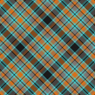 Tartan desenli ve desenli. Vektör illüstrasyonu.