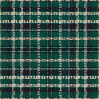 Tartan desenli ve desenli. Vektör illüstrasyonu.