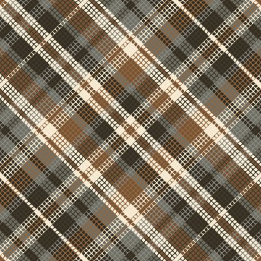 Tartan desenli ve desenli. Vektör illüstrasyonu.