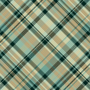 Tartan desenli ve desenli. Vektör illüstrasyonu.