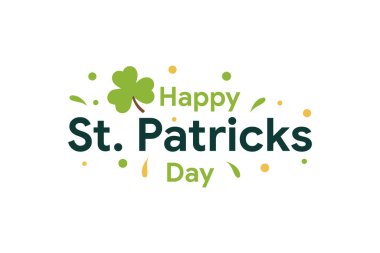 Yeşil süslemeli ve şanslı yoncalı bu bayramın tadını çıkarın. Arkadaşlarınız ve ailenizle harika bir kutlama yapacaksınız.