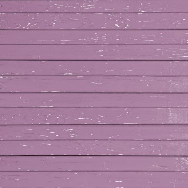 Yatay ahşap plakalar ile pastel mor arka plan doku. metin için kopyalama alanı ile kare fotoğraf