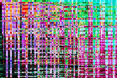 Renkli arka plan doku. glitches, Dijital Parazit 