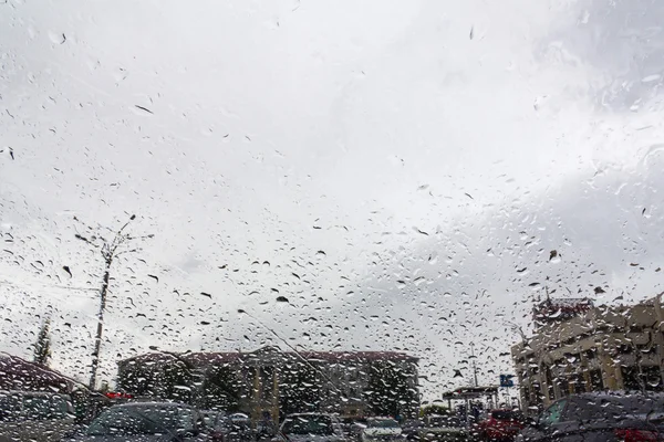 雨の中 — ストック写真