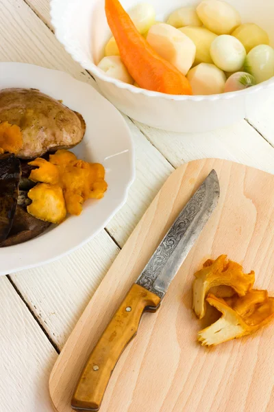 Ingredients for soup — Stock Image Ingredients for soup Stock Photo