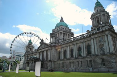 Belfast City Hall içinde arka ışık