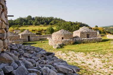 yeniden yapılanma Köyü Paleolitik (İtalya Abruzzo)