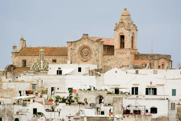 Ostuni, kota putih di selatan Italia — Stok Foto