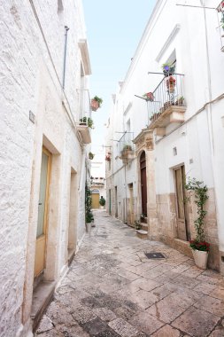 Puglia 'da Locorotondo' nun merkezinde (İtalya)